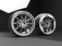 Image 1 of 1/64 Scale VW IDR wheels 9mm Dia
