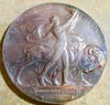 SPECIAL MARKDOWN: SUPERB & RARE 1901 PAN AM SILVER AWARD MEDAL BY HERMON MACNEIL