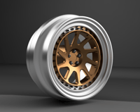 1/64 Scale Rotiform OZT, two piece - 9mm