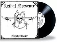 Image 1 of LETHAL PRESENCE - UNHOLY ALLIANCE LP
