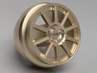 1/64 Scale BBS Impreza WRX wheels 8mm Dia