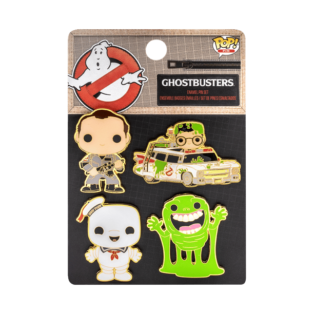 Image of Ghostbusters Enamel Pin Set