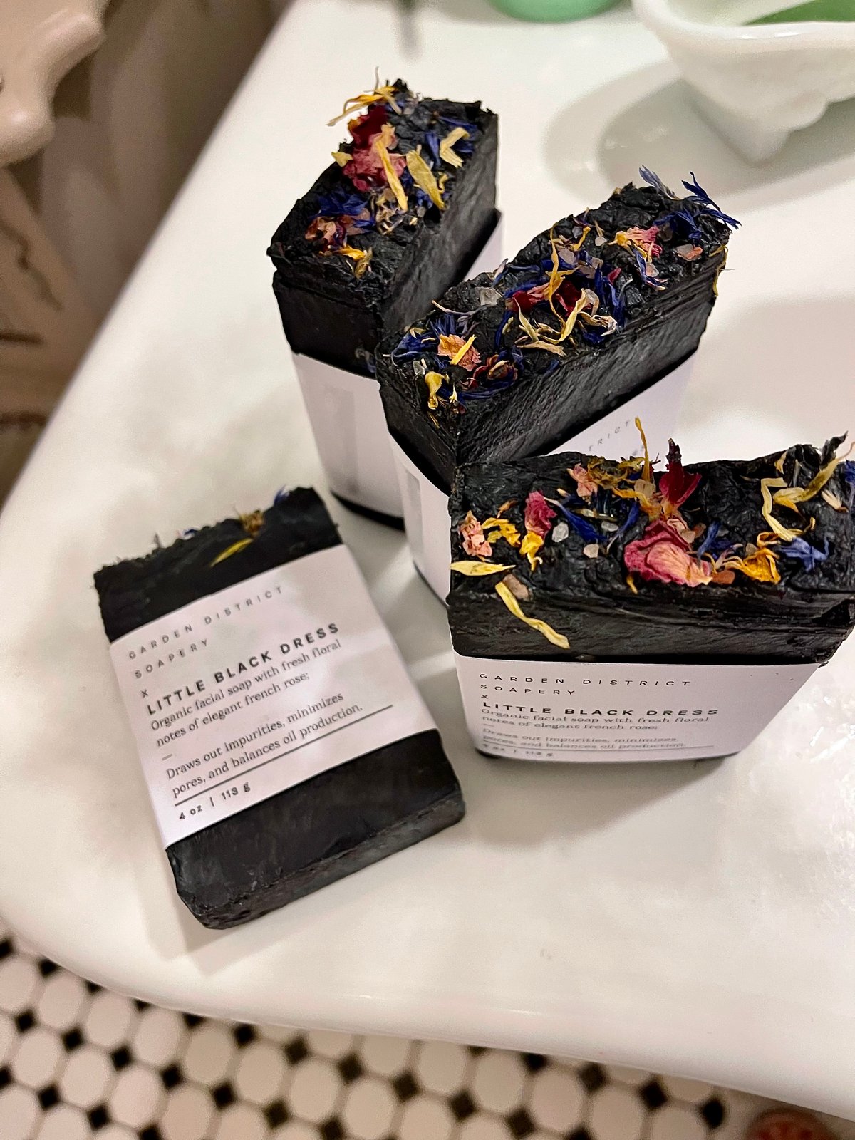 Little Black Dress Dead Sea Mud Detox Facial Bar