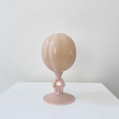Image of Vintage American blush pink glass collection