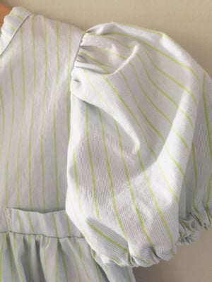 Image of Sky Stripe Shirt Dress 3T