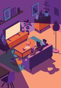 Image 2 of 'Netflix and chill' Poster