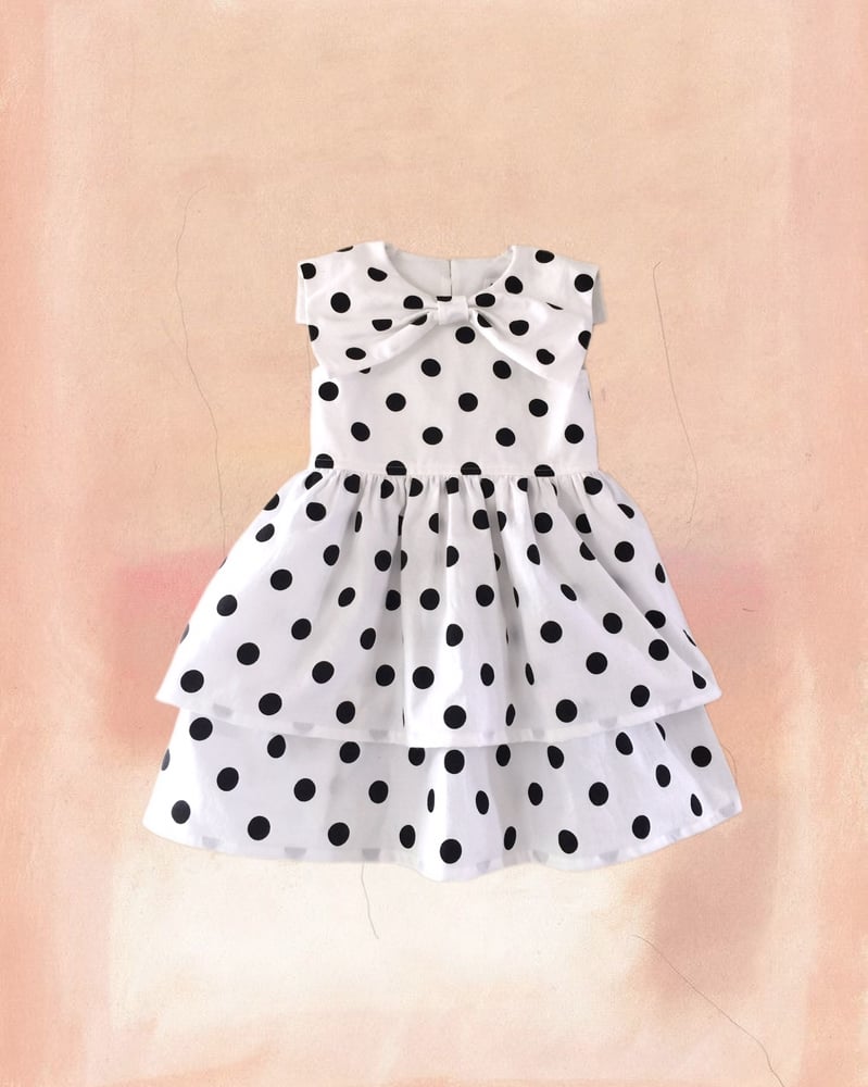 Image of Big Bow Party Dress 4T