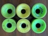  6 Used Abec 11 Skateboard Wheels