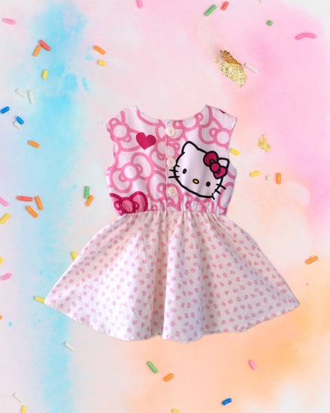 Image of Hello Kitty Reversible Dress 2/3T