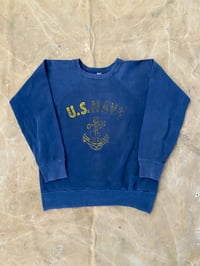 Image 2 of 60s SUNFADED US NAVY SWEATSHIRT