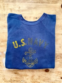 Image 1 of 60s SUNFADED US NAVY SWEATSHIRT