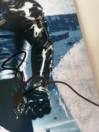 Image 2 of The Winter Soldier Sebastian Stan Signed 10x8
