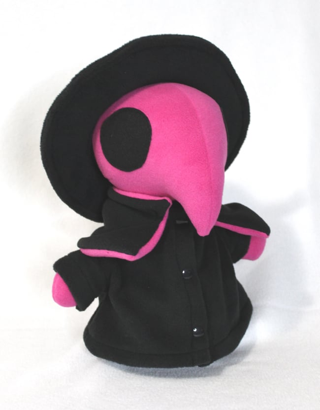 Pink Plague Doctor Plushie