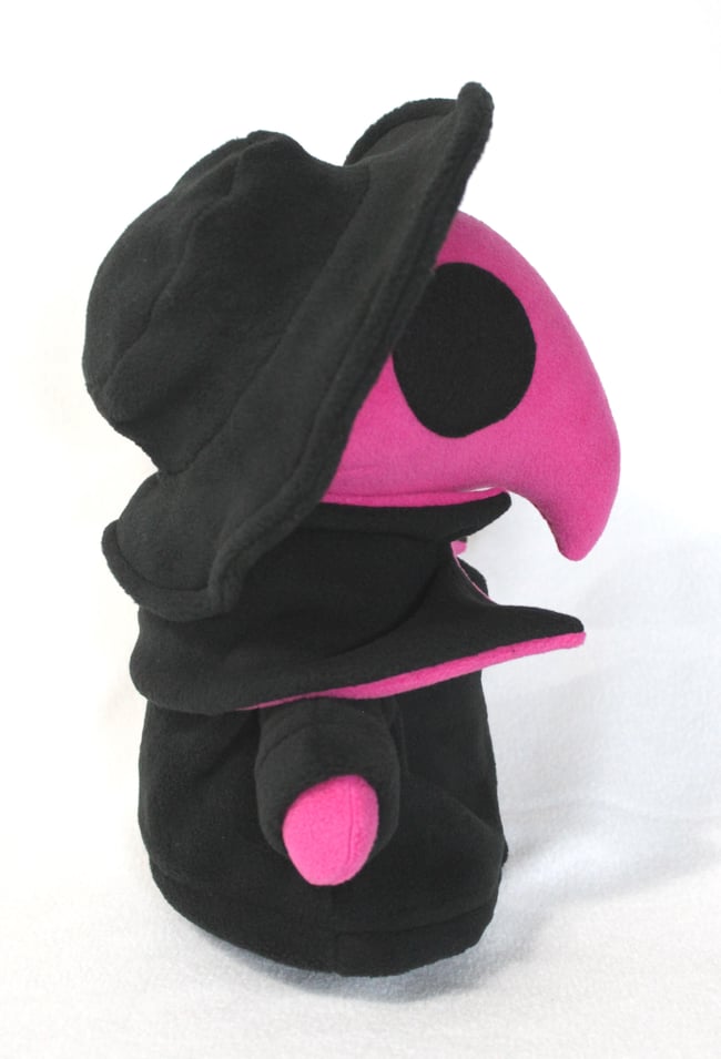Pink Plague Doctor Plushie