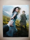 Outlander Caitriona Balfe Signed 10x8