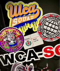 Image 3 of WCA PREMIUM STICKERS X 32