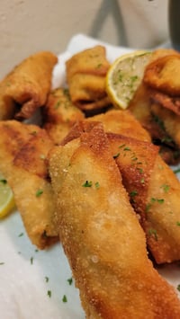 Crab Cake Eggrolls 