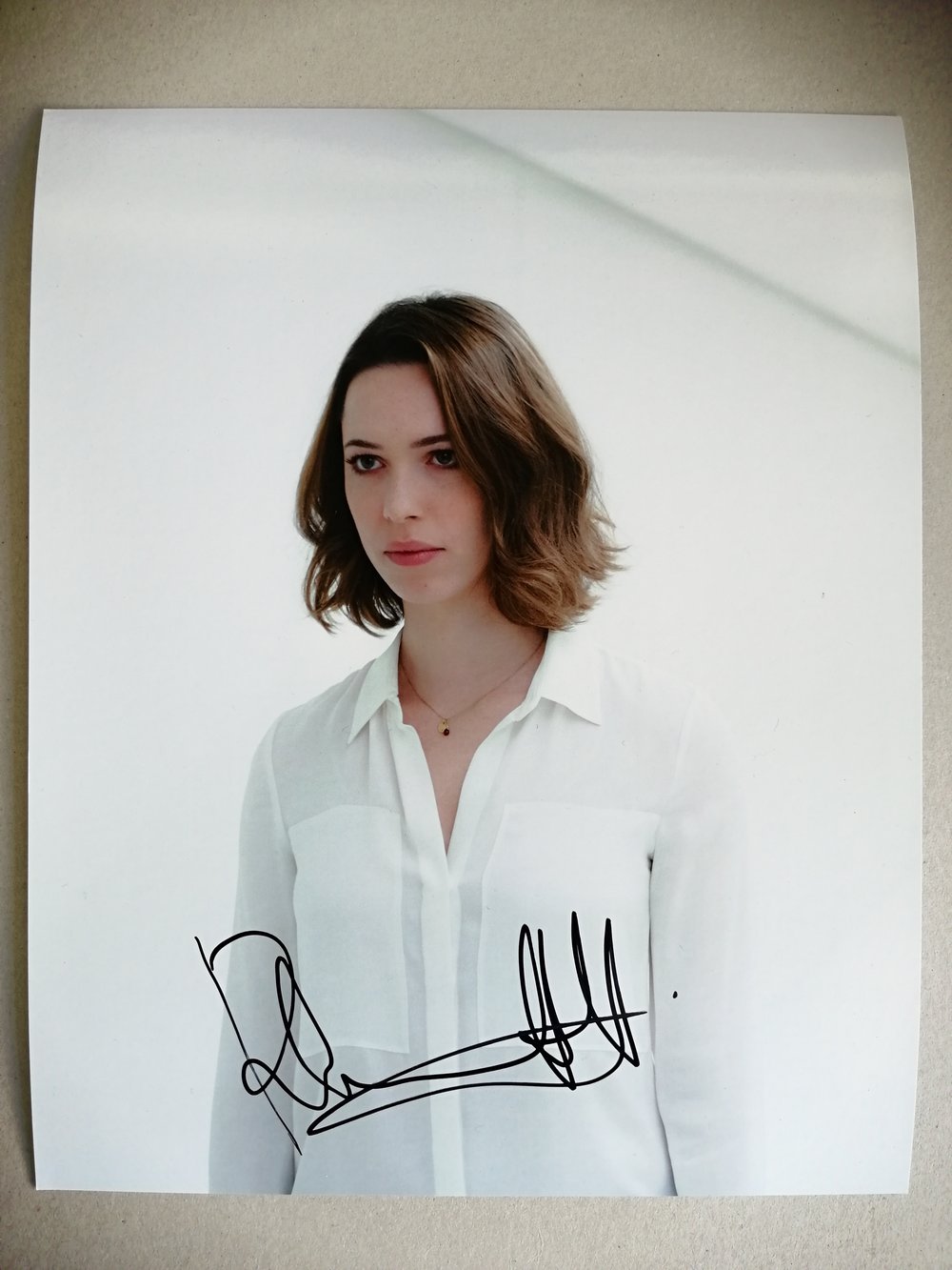 Rebecca Hall Signed 10x8