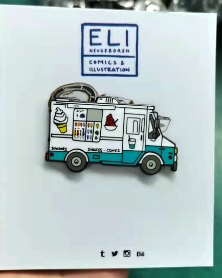 Image of Ice Cream Truck Pin
