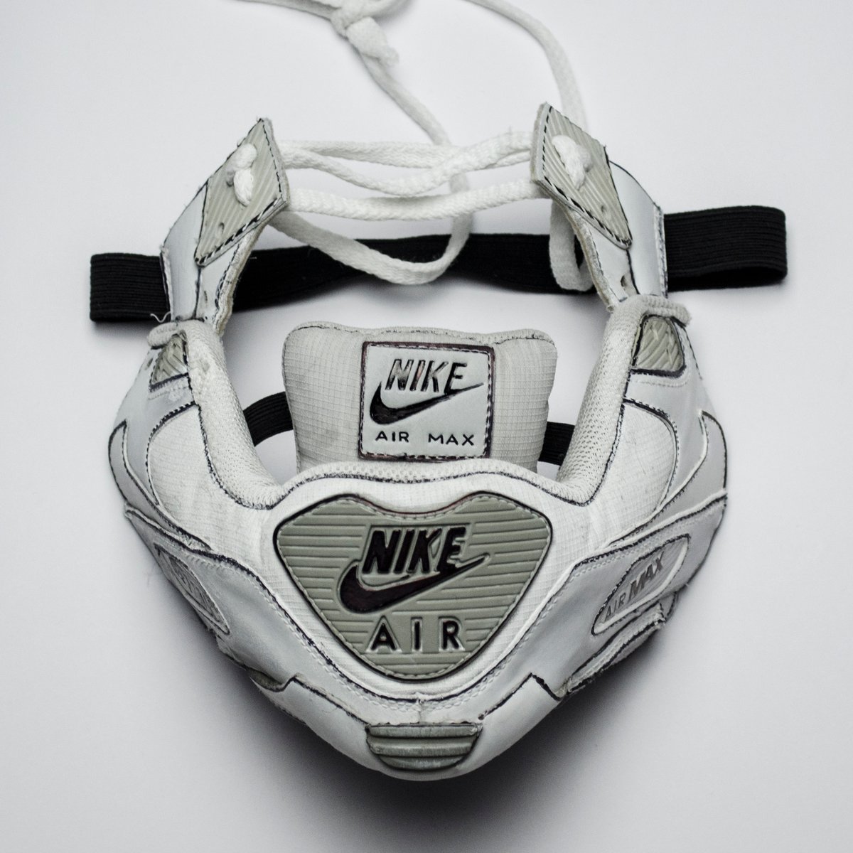 Image of SNEAKER MASK / AIR MASK 90 / SKETCH WHITE BLACK