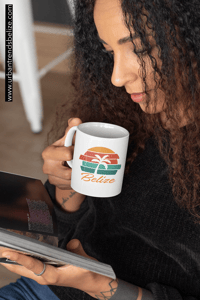 Belize Vintage 11oz Coffee Mug