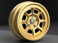 Image 1 of 1/64 Scale Group 4 Campagnolo wheels 8mm