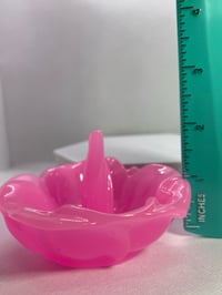Image 1 of Handcrafted Resin Flower Ring Holder