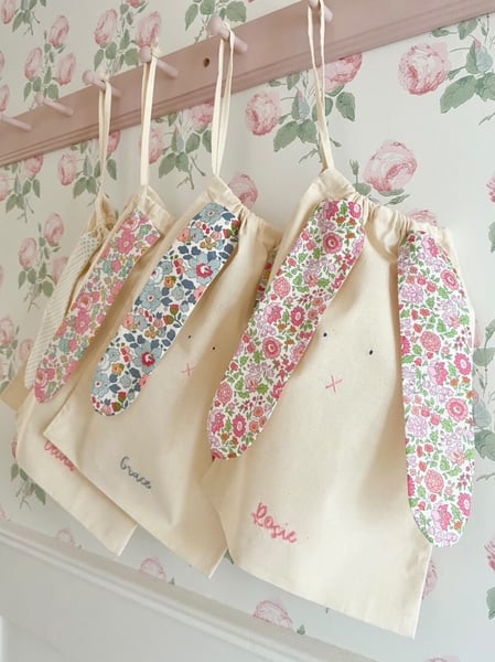 Image of Floral Ears Bunny Bags 