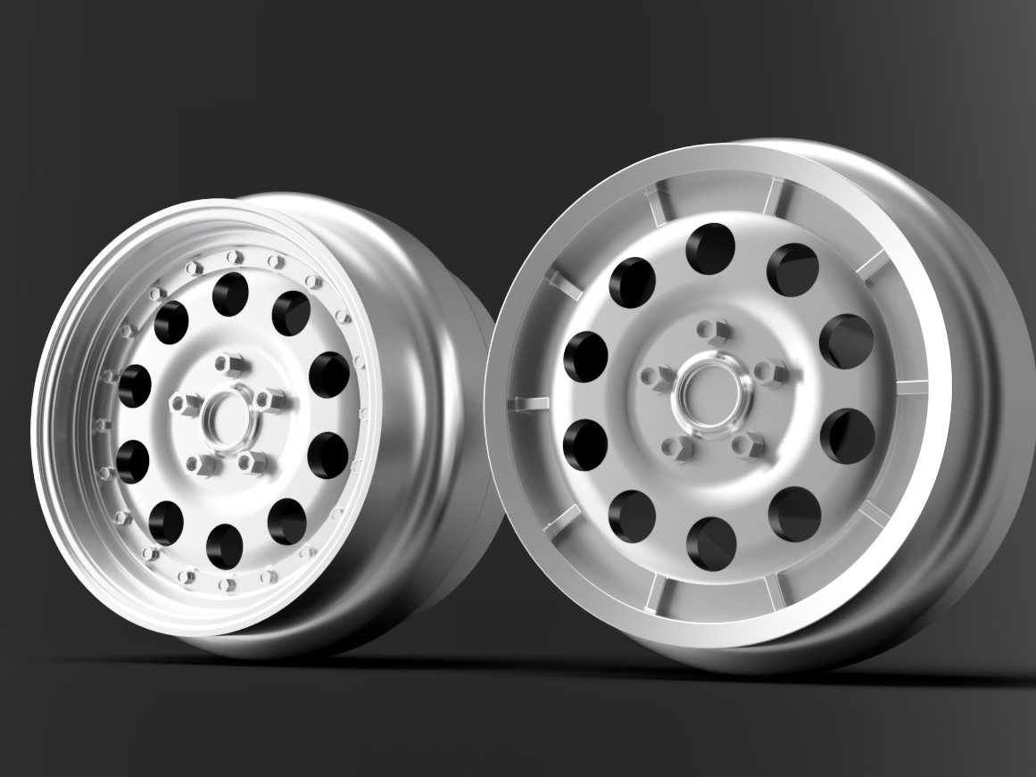 1/64 Scale Lancia 037 wheels 8mm Dia | PNW Diecast Customs