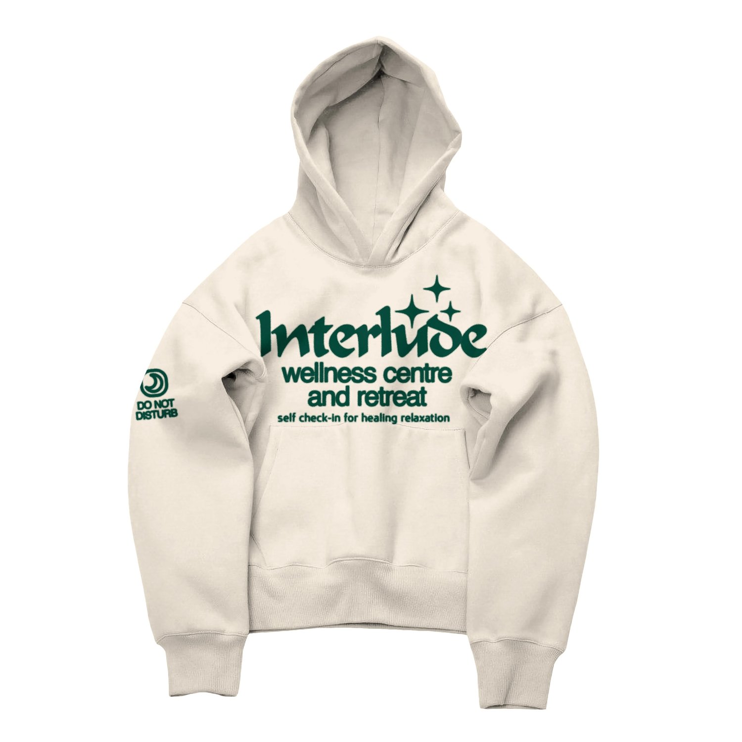 “SUPER WELL” Hoodie ( Ivory)