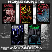 Image 1 of Heavy Metal Banner flags vol. 4