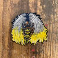 Image 1 of Ed the head, Maiden Enamel Pins, Metal Icon Pins