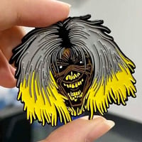 Image 3 of Ed the head, Maiden Enamel Pins, Metal Icon Pins