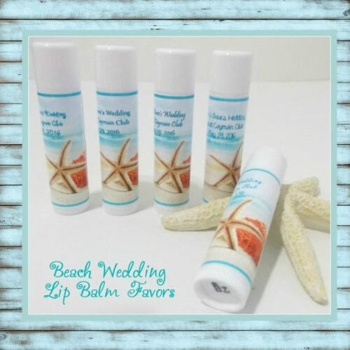 Image of Beach Wedding Lip Balm - Destination Wedding-Free Personalization-You Select Qty
