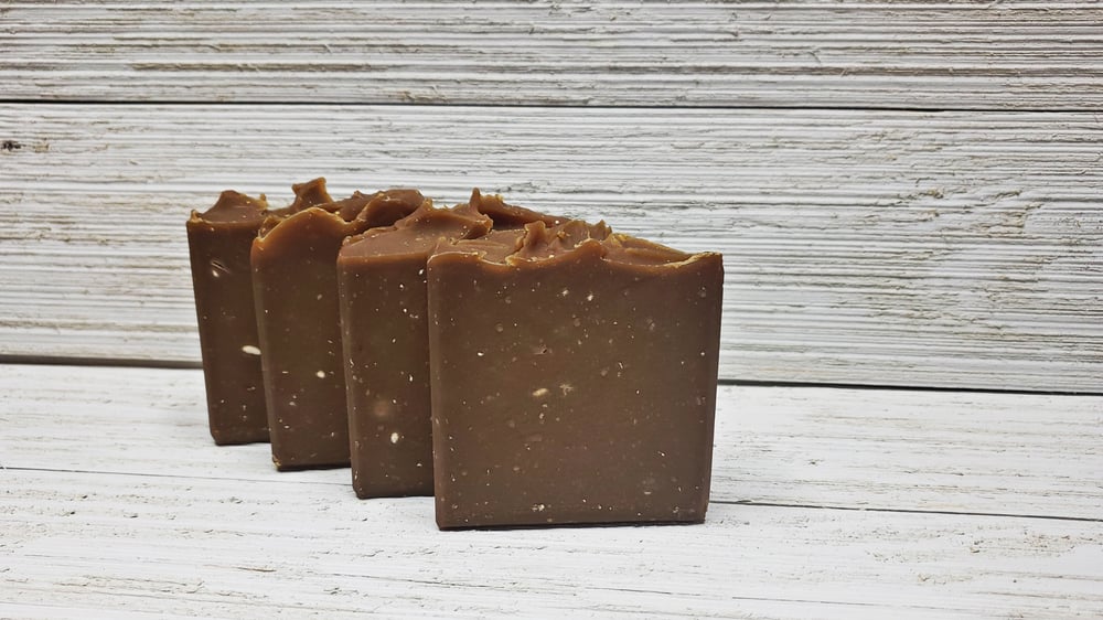 Image of Pine Tar And Oats Handmade Soap