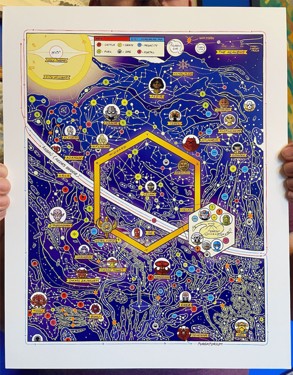 Image of The Ulyverse Poster Print