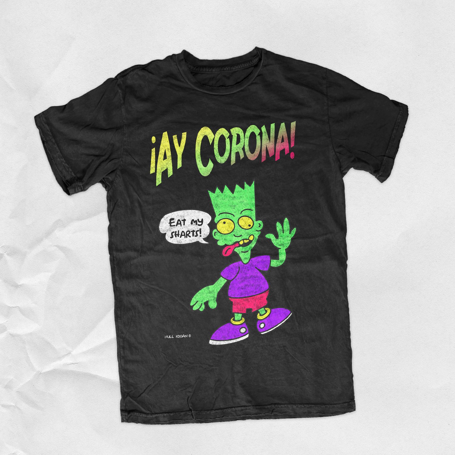 ¡Ay Corona! - Shirt & Sticker