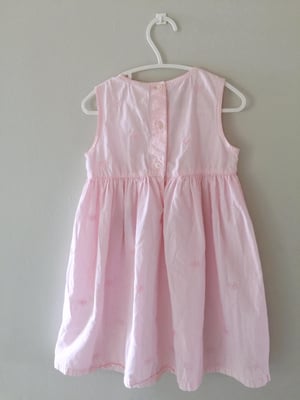 Image of VINTAGE Embroidered Butterfly Dress 3T