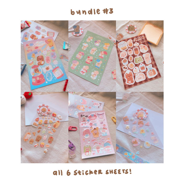 MARCH STICKER SHEET BUNDLES Image 4