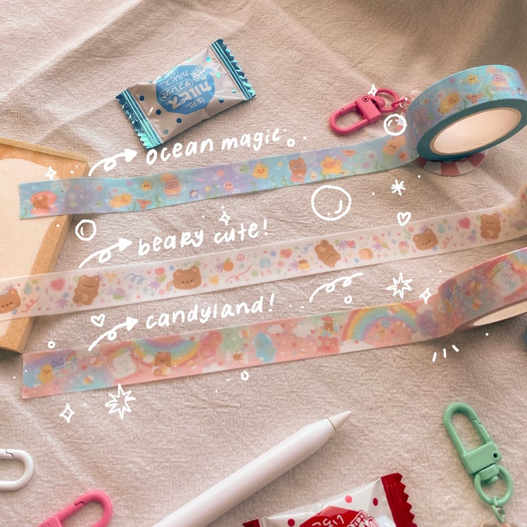 MARCH WASHI TAPES