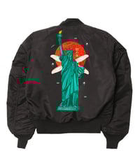 Image 1 of Liberty or Death | Embroidered | Bomber Jacket 