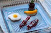 Bacon and Eggs - Tiny Glass Art