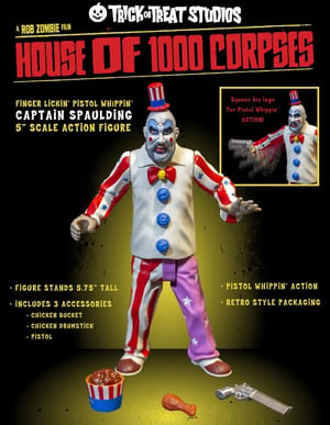  House of 1000 Corpses 5" Action Figure – Captain Spaulding