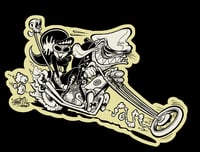 "Iron Invasion" Vinyl Sticker 