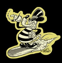 "Raysurf Rat" Vinyl Sticker 