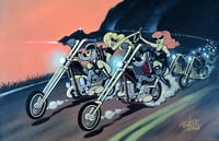 "Werewolves on Wheels" 11"X17" Signed Art Print