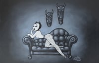 "Satan's Lounge" 11"X17" Signed Art Print 