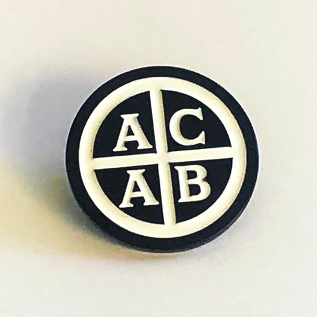 Image of ACAB Enamel Pin