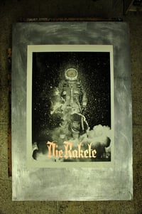 Image 1 of Die Rakete / Handprinted Silkscreen Poster
