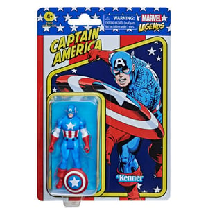 Marvel Legends Retro Collection Captain America Action Figure